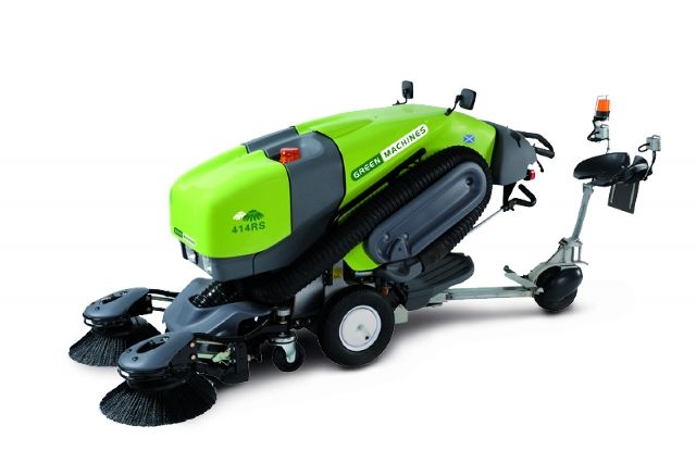Balayeuse compacte thermique Green Machines GM 400 - Nettoyage efficace des sols complexes - Fonctionnement intuitif - Compactage des déchets - Matériel et accessoires pour une conduite sécurisée et optimisée_4