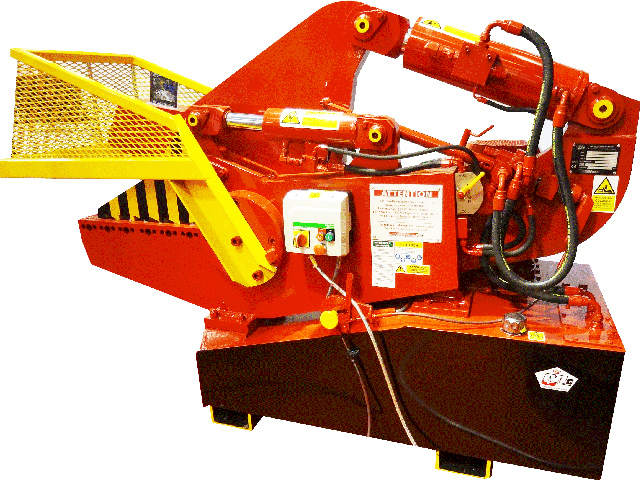 Cisaille crocodile hydraulique fixe McIntyre - Force de cisaillement 185T -CROCO-640_4