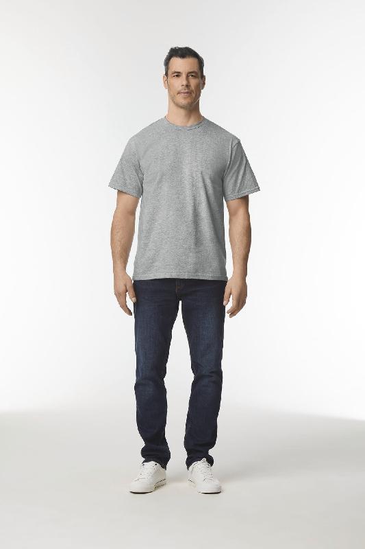 T-shirt Hammer - Gildan - Réf: GIH000 - 100% coton - Coupe ample et classique_4