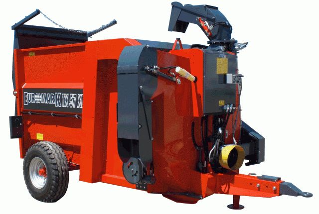 Pailleuses agricoles compactes TX47 / 57 / 67 / 87 / 107XL - EUROMARK - Capacité utile de 3.8m³ à 9.66m³ avec options POWERDRIVE et S.D.E._4