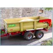 Benne agricole monocoque avec échelle d'accès galvanisée