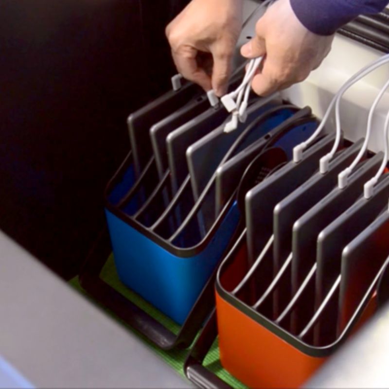 Lnc10389 - Armoire de rechargement LocknCharge - Dimensions 934 mm x 707 mm x 490 mm - Compatible Chromebook, tablettes et iPads_4