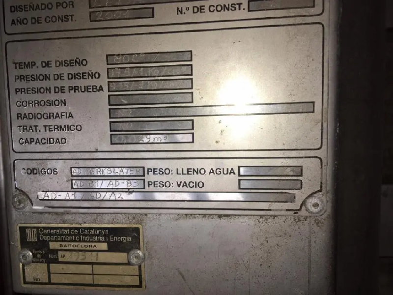 Cuve de chaudière en inox 30 litres d'occasion - référence : c3355_4