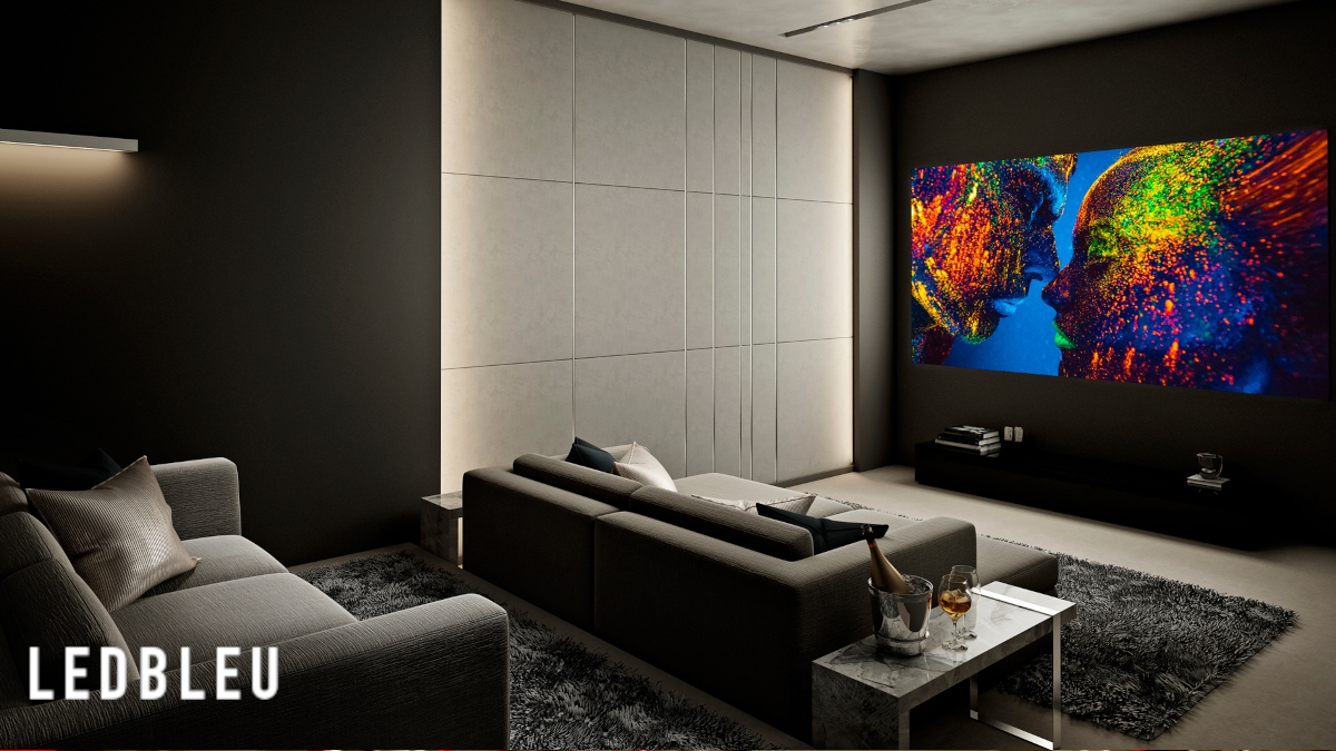 Ecran d'intérieur LED PANTHERE pour aménagement architectural -COB 2K - Pack - 108