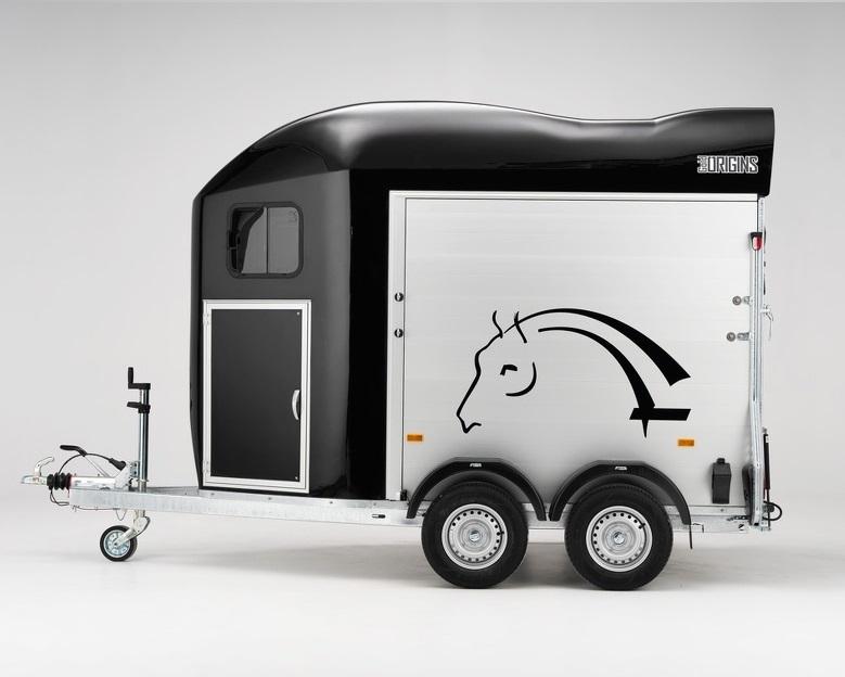 Remorque pour transport d'animaux - 2 places - cheval liberté gold origins aluline_4