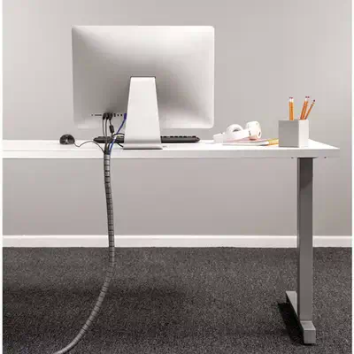 Fellowes CableZip Sol Tube flexible de cble Argent 1 pièce(s)_4