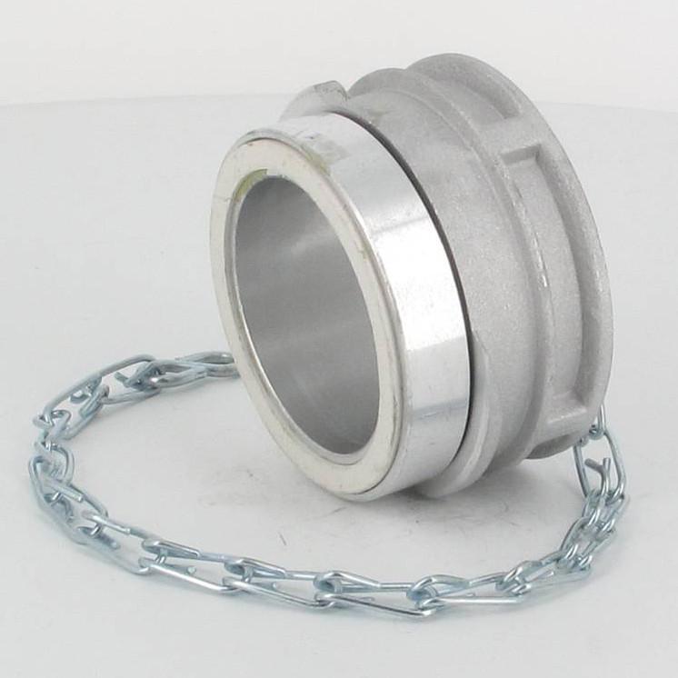 Bouchon avec verrou + chainette Ø 50 mm - Alu_4