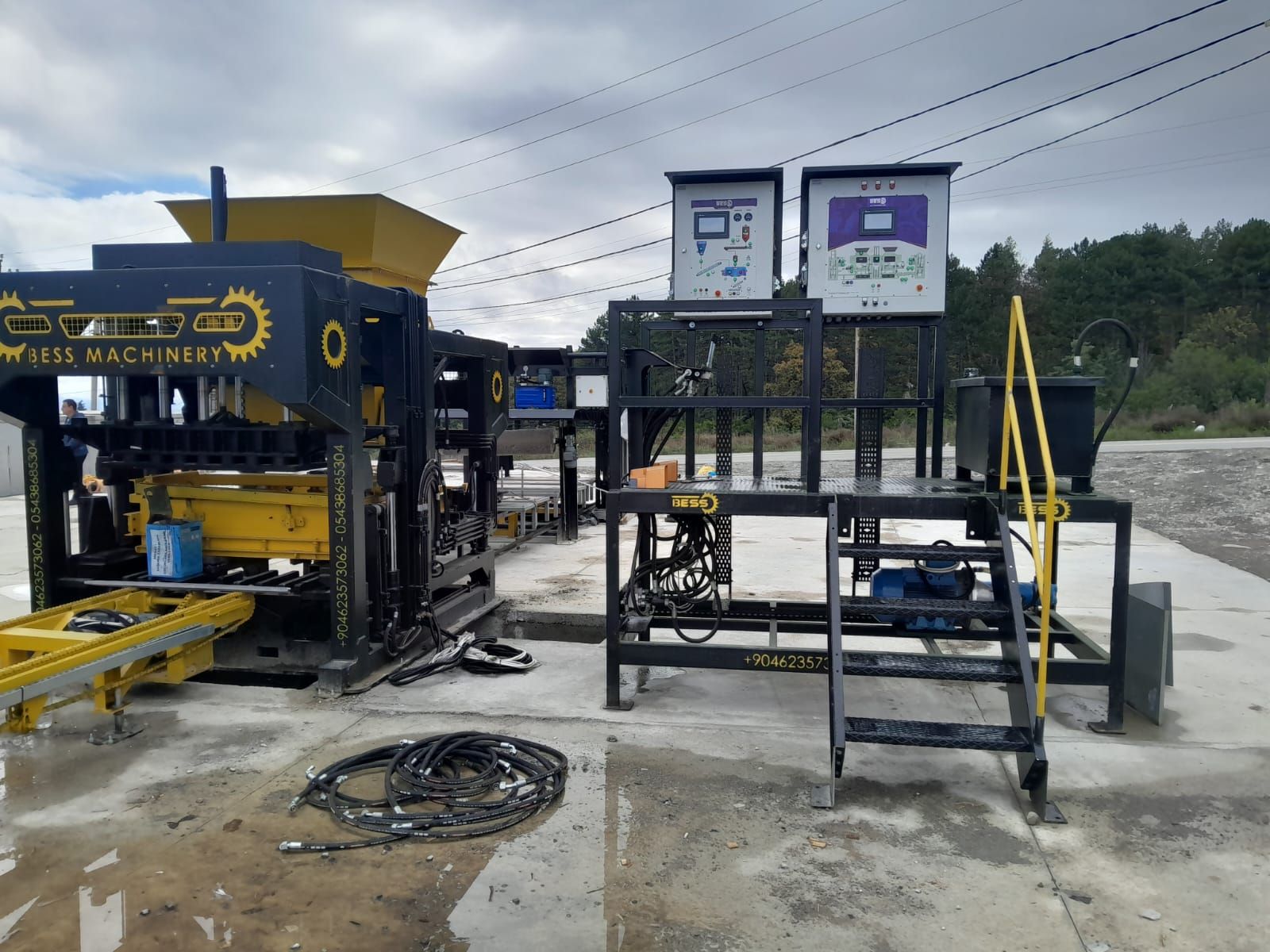 Machine à briquettes PRS-600 - Semi-automatique, 6 000 briquettes en 8h - Groupe Beyazlı_4