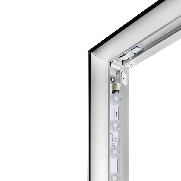Ssmart Frame Go - Caisson lumineux LED recto/verso - Virtual Tech - cadre aluminium et visuel HD_4