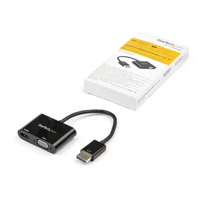StarTech Adaptateur DisplayPort vers HDMI VGA - Dongle_4