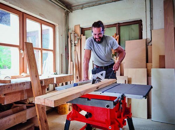 Table de sciage TC-TS 2225 U - hauteur de travail 87 cm - rallonges latérales coulissantes_4