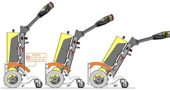 LT300 - Tracteur pousseur électrique Alitrak - Capacité de traction 1000 kg - Batteries interchangeables_4