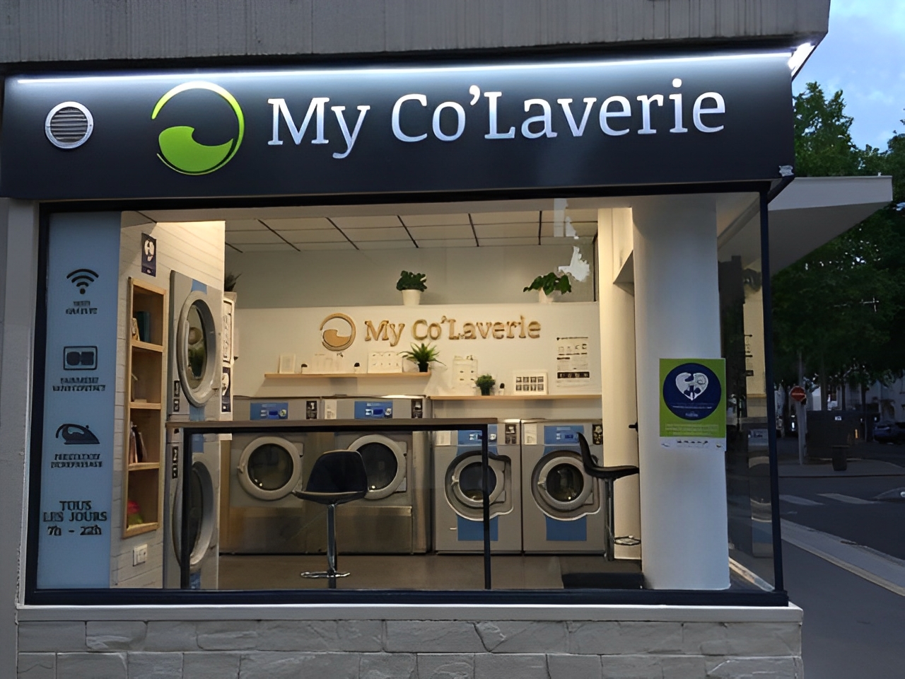 Installation de laverie automatique sur mesure