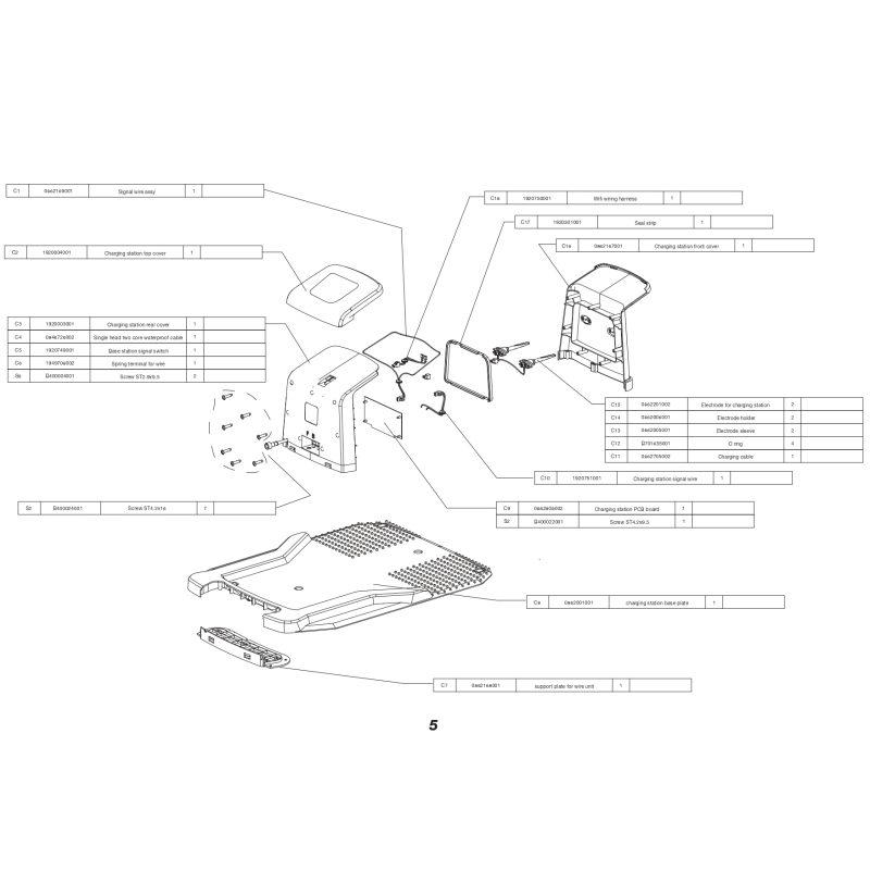 Roulement 606 - b700503001 pour luv 600 ri, sh 900eco_4