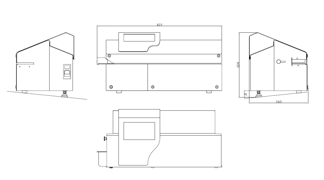 Thermosoudeuse à défilement continu MINIRÒ H-LAN TOUCH - CDO médical - largeur de soudure 15 mm multi ligne - validable ISO 11607.2_4