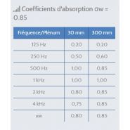 Isophonic STD - Absorbeur de bruit - Matériaux ignifugés M1 - Pro Isophony SARL_4