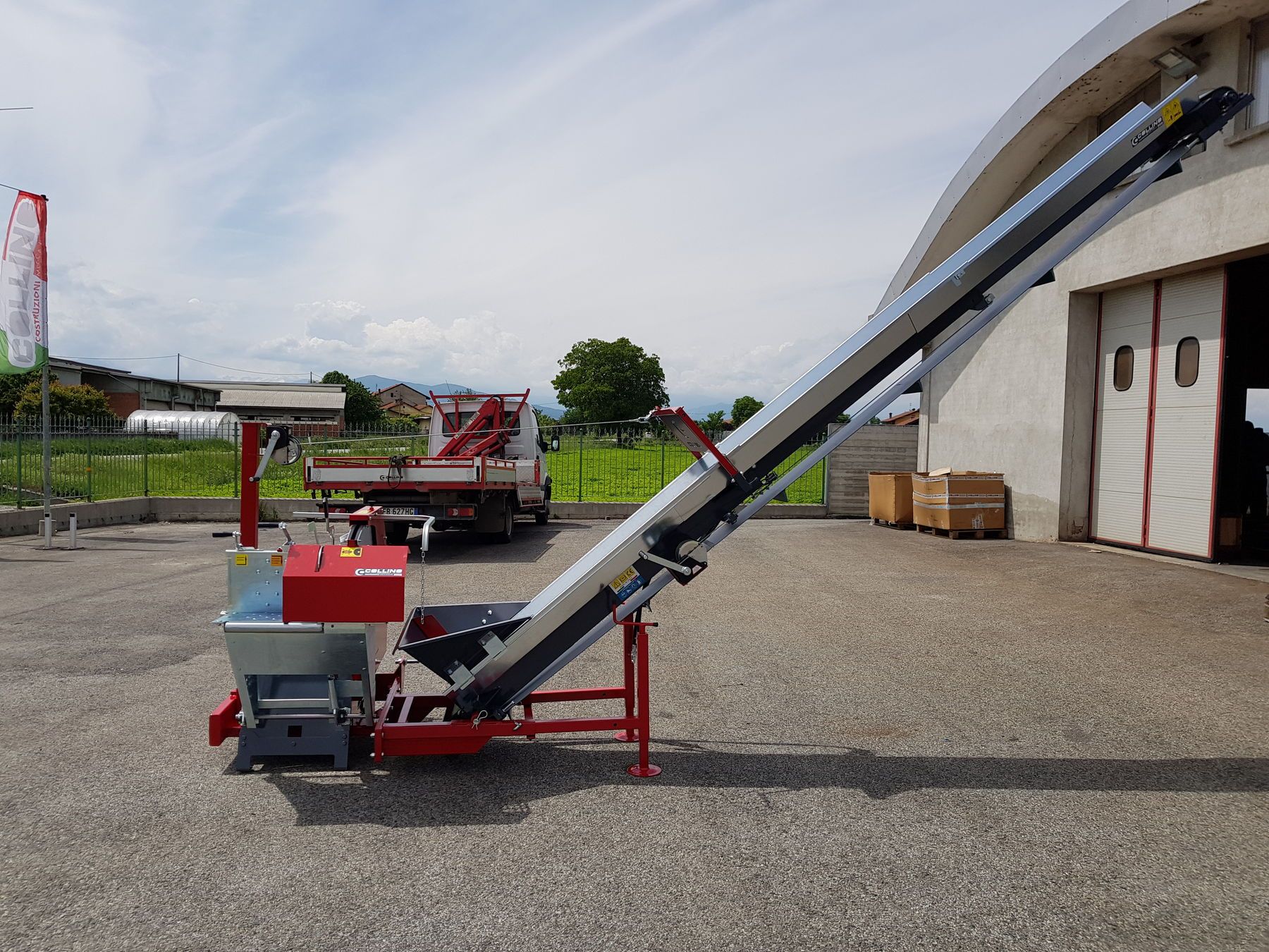 Combiné modulable pour traitement du bois de chauffage