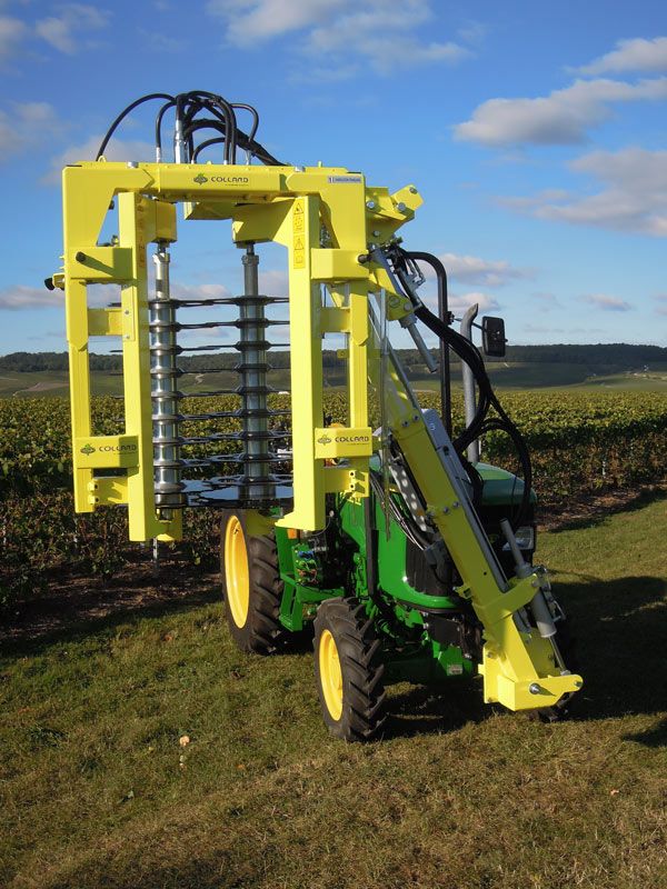 Châssis LZP COLLARD avec options de réglage pour vignobles