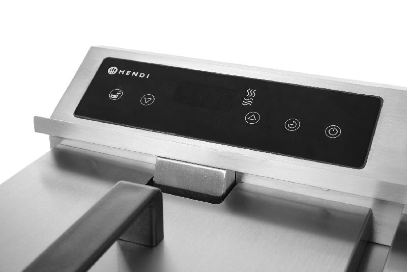 Friteuse à induction avec robinet de vidange 8L 230V HENDI_4