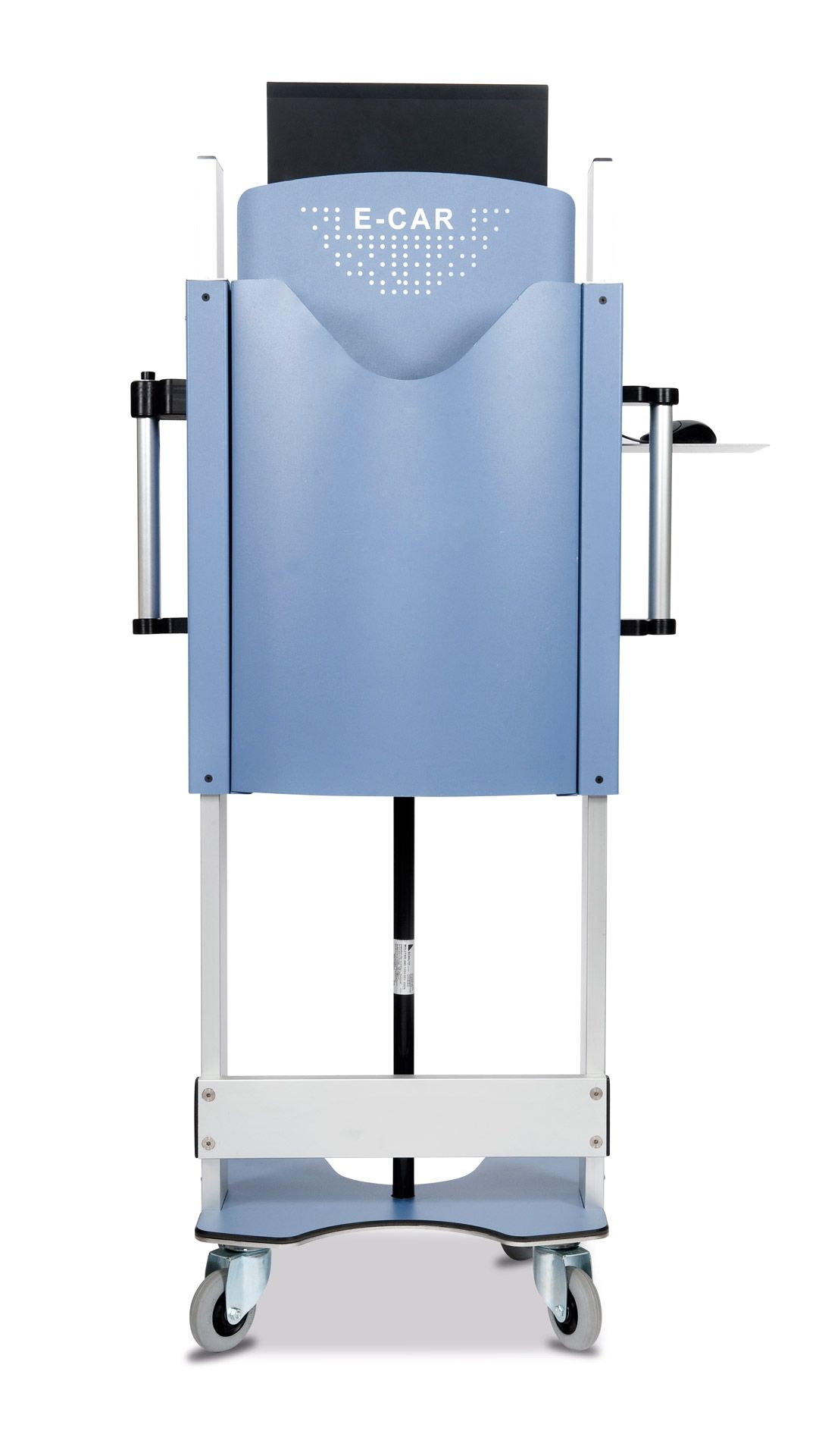 Chariots informatiques médicaux Mercura - réglables en hauteur avec supports pour accessoires_4