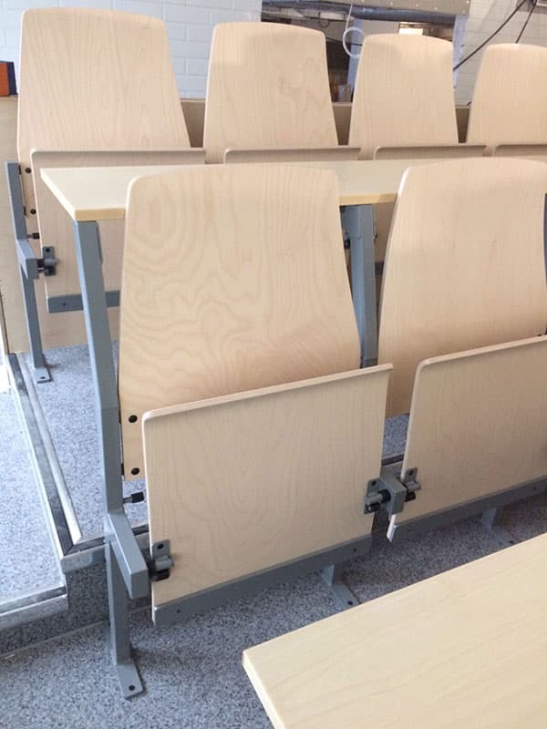 Siège pour auditorium de faible profondeur, adapté aux petits espaces - Edu_4