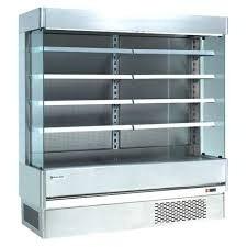 Vitrine murale ouverte réfrigérée compact tout inox Chronus - 685x665x1920 mm - AC625_4
