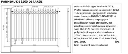 Clôture industrielle - panneaux en fils d'acier soudés - pour bâtiments industriels et résidences_4