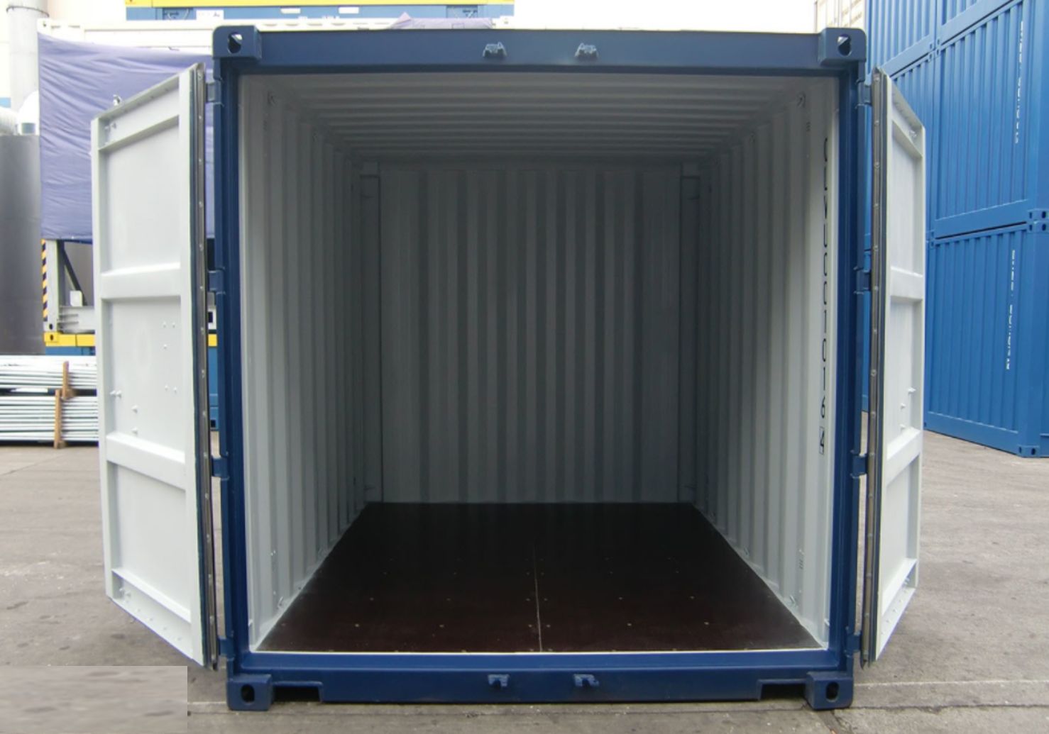 Solution de stockage intermédiaire 8 pieds pour import/export