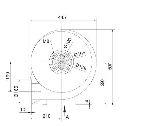 Hrd 2t fu - ventilateur atex - elektror - jusqu'à 97 m³/min_4