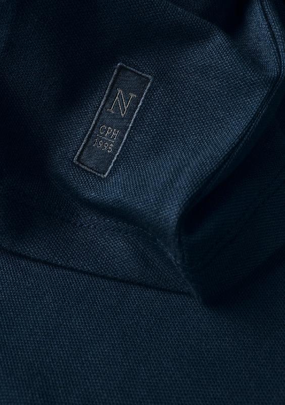 T-shirt femme - Piqué, coton-élasthanne, col tombant - Danbury Women - Nimbus_4