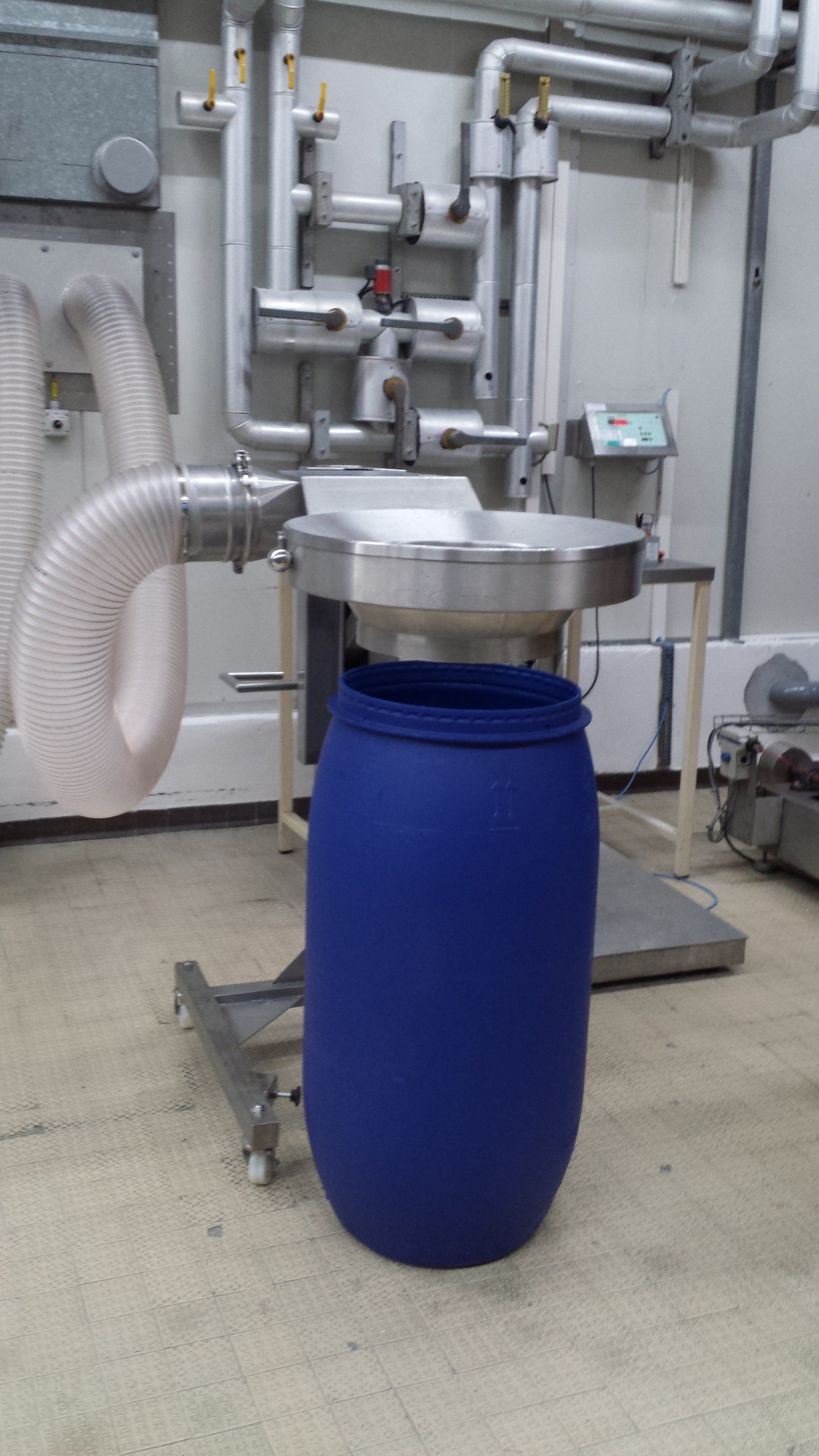 Anneaux d’aspiration pour opérations de transvasement