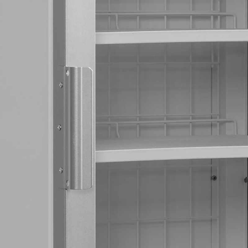Congélateur vertical vitré UFSC1450GCP NF Silver (544 / 440L) Blanc TEFCOLD_4