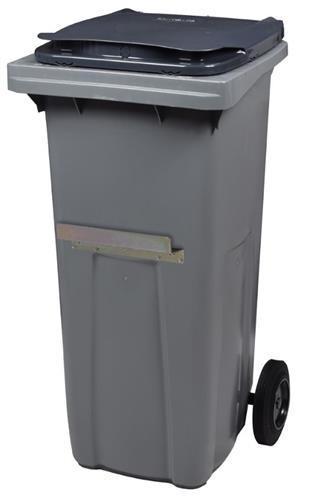 Conteneur Korok 2 roues 120L - Plusieurs coloris - Barre de manipulation_4