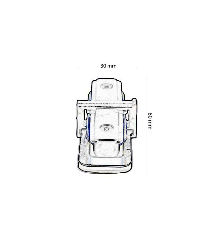 Connecteur spot de type I - réf CONMONOB - pour rail monophasé renforcé compatible projecteurs LED_4