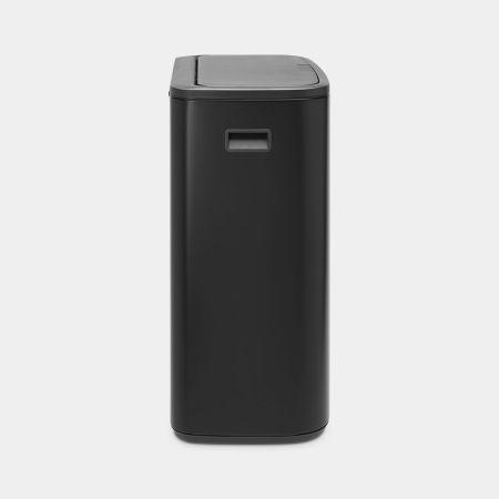Poubelle Brabantia Bo Touch Bin 2 x 30 litres - Matt Black - Idéale pour trier les déchets_4