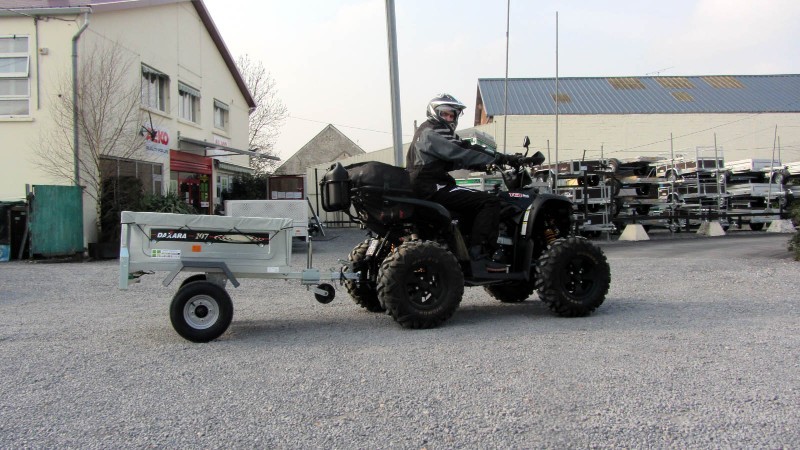 Remorque pour bricolage ou départs en vacances