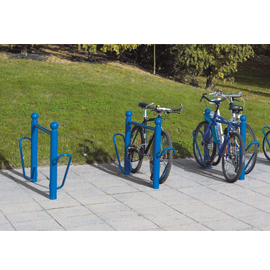 Support cycles duo - boule - Réf 8207414 - 2 places avec fixation par scellement direct_4