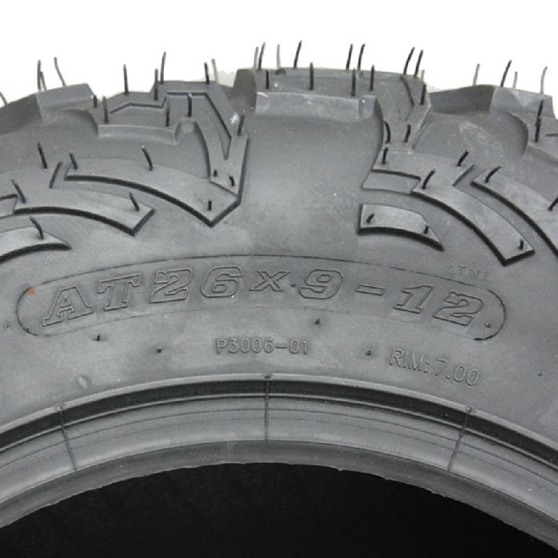 Quad tyre 26x9.00-12 6ply ATV tire 7psi - 26 9.00 12 E marked, road legal tyres_4