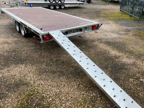 Remorque porte voiture-plateau - 4,00 X 2,00 M - 3500 KG - MARTZ GT PLATEAU 400S_4