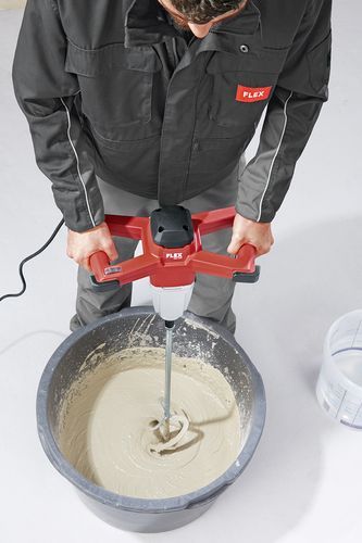 433.276 mxe 1202 + wr2 140 - malaxeur et mélangeur portatif  - flex - agitateur 2 vitesses 1200 watt avec commutateur de vitesse à 3 niveaux_4