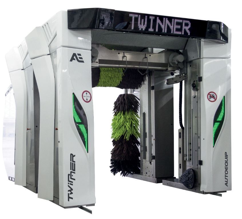 Portique de lavage double Twinner - Tecnolec - haute pression périmétrique et brosses_0