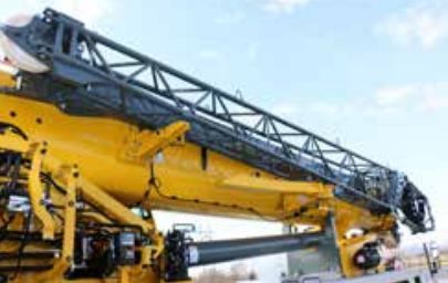 Tms9000-2 grues automotrices - Manitowoc Cranes - charge maximum 100 t - flèche principale 11,2m à 51,6m - hauteur tête de flèche 79,3m_4