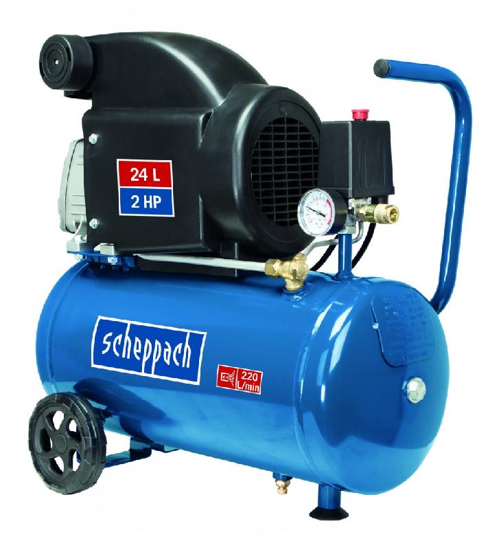 Compresseur d'atelier SCHEPPACH HC26 avec lubrification à l'huile