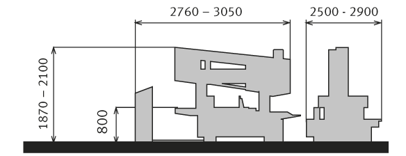 Scie à ruban Metallkraft HMBS 340 CNC DG X - entièrement automatique avec découpe angulaire +60° à -45° - Réf. 3691341_4