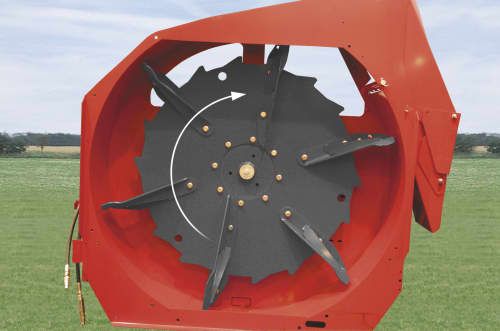 Kverneland 852 avec capacité de chargement de deux balles