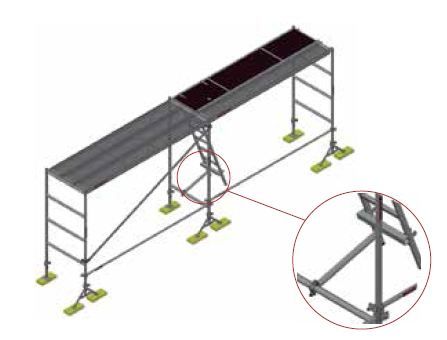 Échafaudage façadier DCM 49 - Dacame France SAS - Tubes d'acier ø 48 mm - galvanisé à chaud_4