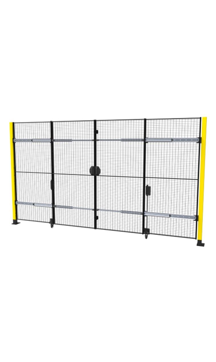 Portes grillagées pour machine_4