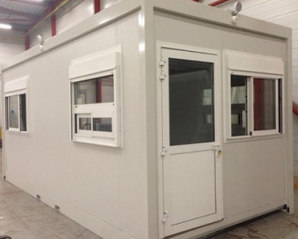 Bâtiment modulaire 6036 x 2436 x 2930 - Structure galvanisée juxtaposable, superposable R+2 - BTS / OSR 15 RT 2005_4