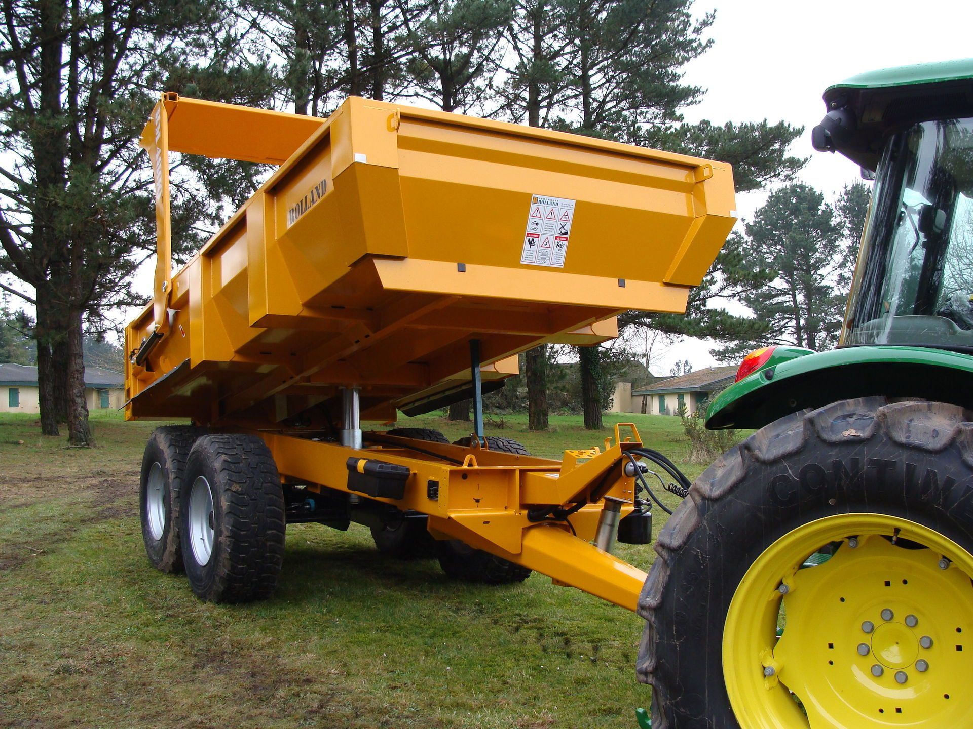 Benne Rolland BM 4800 pour grandes charges précises