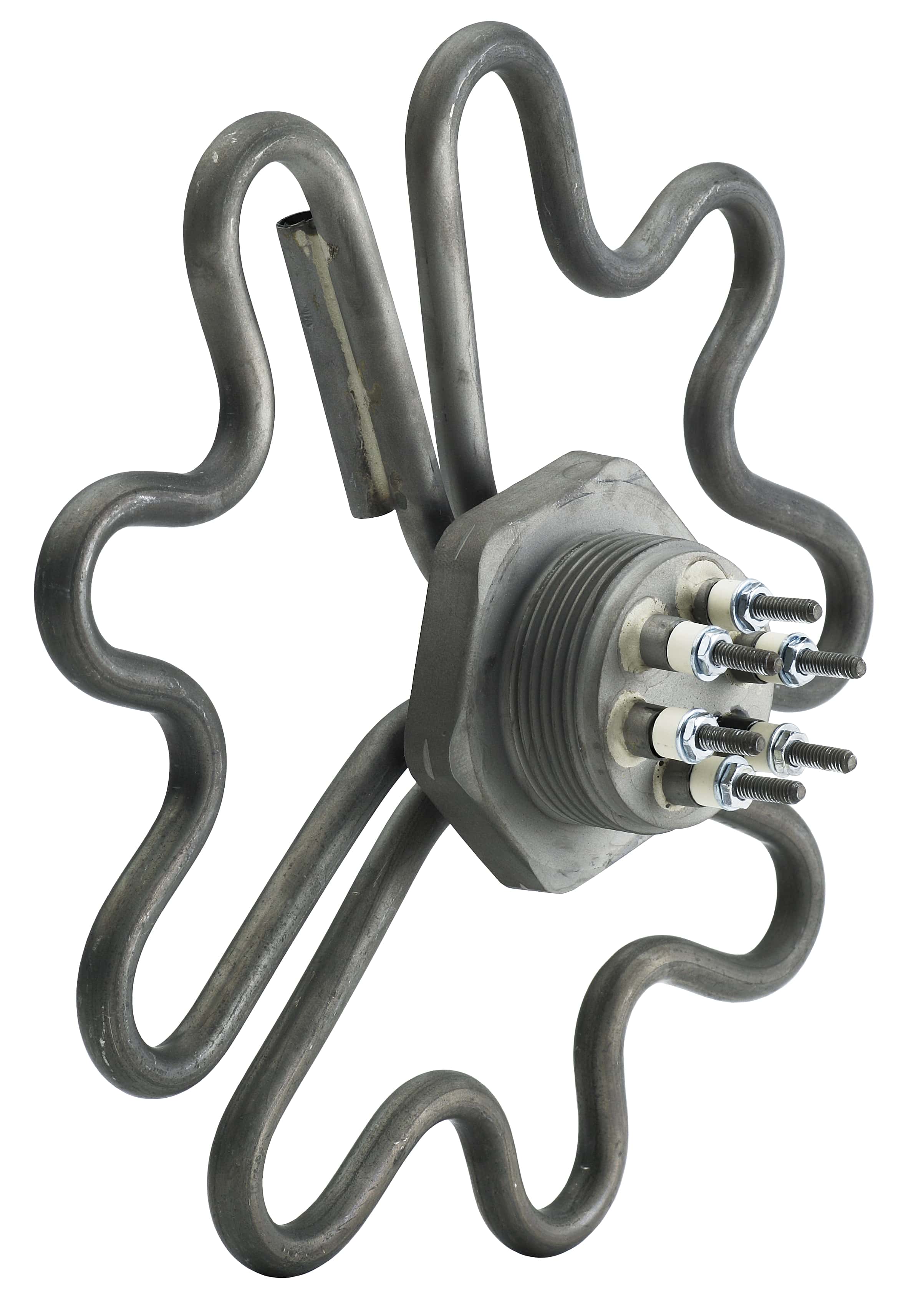 Élément chauffant résistif - enveloppe inox ou cuivre - adaptable et haute température_4